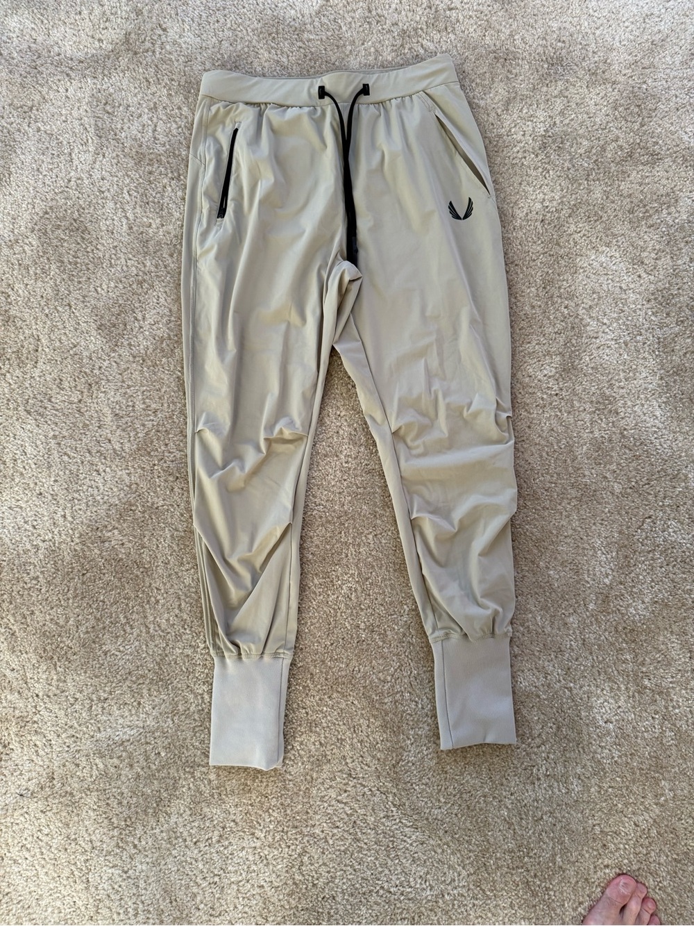 Men's Beige ASRV Jogger Pants